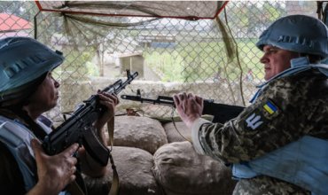 Украинских миротворцев отправили в Конго