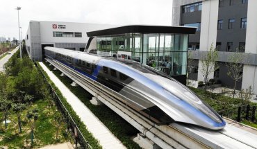 В Китае сделали самый быстрый поезд на магнитной подушке
