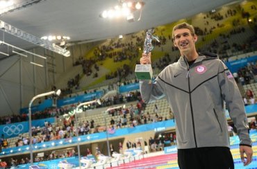 Фелпсу вручили приз как величайшему олимпийцу всех времен