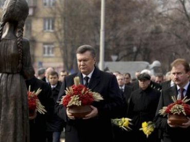 Президент подчеркивает необходимость надлежащего чествования памяти жертв Голодомора в Украине