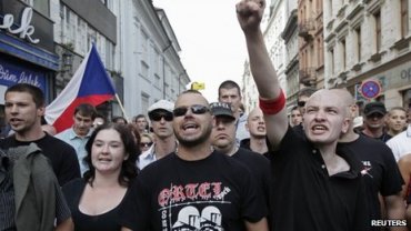 Чехи вышли на демонстрацию, требуя выселить из страны цыган