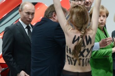 FEMEN подозревают в подготовке покушения на Путина?