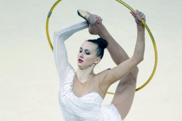 Украинскую гимнастку наградили под российский гимн