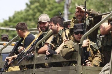«Кадыровцы» просят украинских военных дать им уйти в Россию
