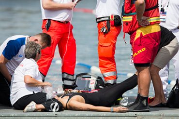 На чемпионате Европы зрители спасли жизнь пловчихе из Польши