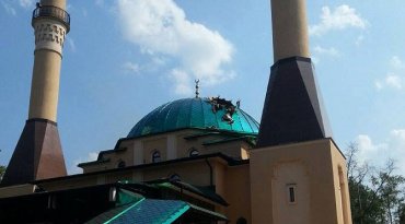 В Донецке в мечеть попал снаряд