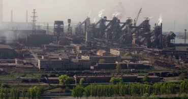 Промышленное производство в Донецкой области упало на 14,7%