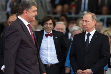 Путин испортил Порошенко настроение перед встречей в Минске
