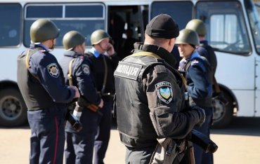 В зону АТО отправились 150 милиционеров из Киева