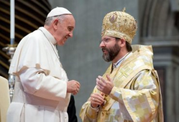 Глава УГКЦ рассказал Папе Франциску об ужасах войны в Украине