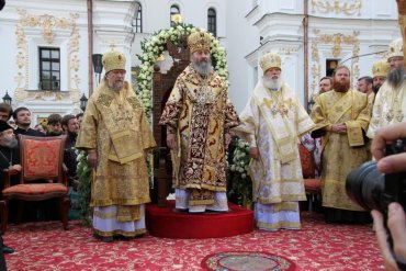 Исполняется год со дня интронизации митрополита УПЦ МП Онуфрия