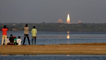 Индия успешно запустила ракету с криогенным двигателем