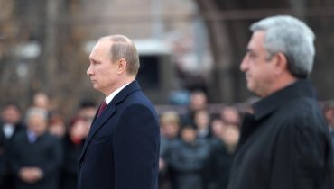 Путин переключается с Украины на Армению