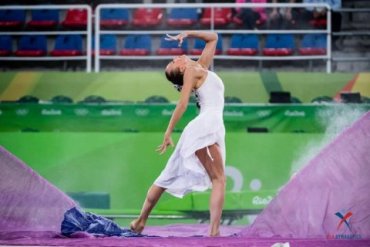 Украинская гимнастка выступила в Рио под песню Джамалы