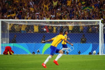 Бразильские футболисты впервые в истории выиграли Олимпиаду