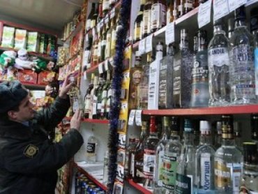 В Украине резко сокращается производство алкогольной продукции