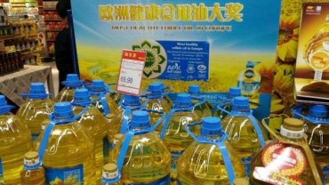 Украинское масло «Цзиньлунюй» заполонило китайский рынок