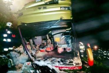 В результате аварии автобуса в Польше пострадали украинцы
