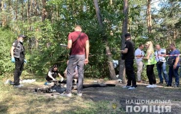 В Киеве патрульные задержали женщину, которая намеревалась сжечь человеческие останки