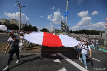 В Минске прошла самая массовая акция протеста в истории независимой Беларуси