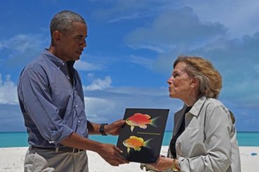 В честь Обамы назвали тихоокеанских рыбок