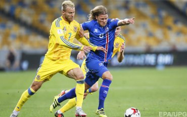 Украина сыграла с Исландией в отборе ЧМ-2018 при пустых трибунах