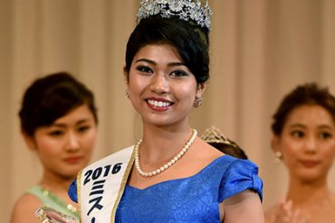 Кокурс «Мисс Япония» выиграла дочка индийца