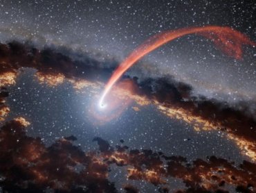 Ученые нашли еще один этап поглощения звезды черной дырой