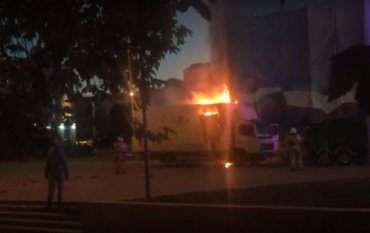 Предвыборный концерт в Симферополе закончился пожаром