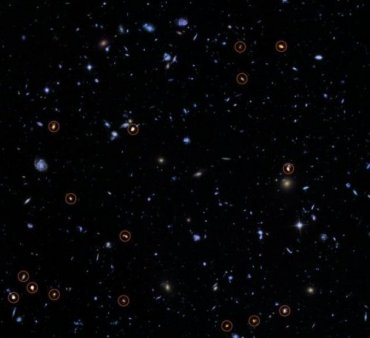 Телескоп ALMA произвел самое глубокое погружение в глубины Вселенной