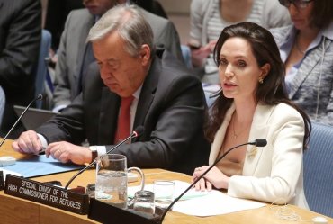 Анджелина Джоли хочет стать генсеком ООН
