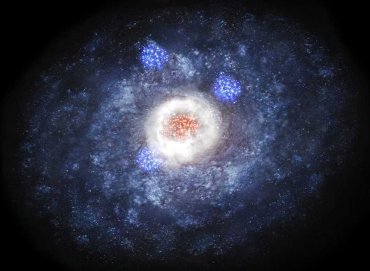 Астрономы описали рост галактик без слияний и поглощений