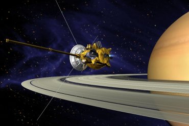 Станция Cassini уничтожена на Сатурне