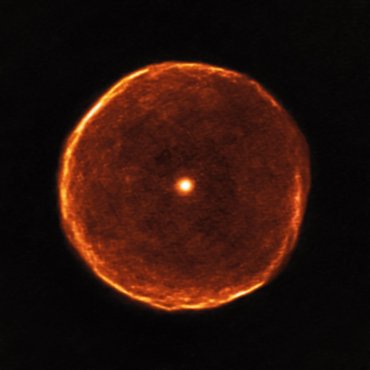 Комплекс радиотелескопов снял «глаз Бога»