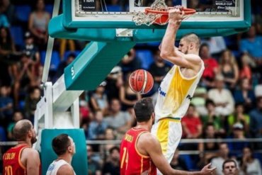Украина сенсационно обыграла вторую баскетбольную сборную мира