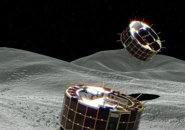 Япония высадила на астероид два зонда