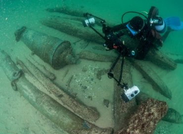 У берегов Португалии обнаружили корабль, затонувший 400 лет назад