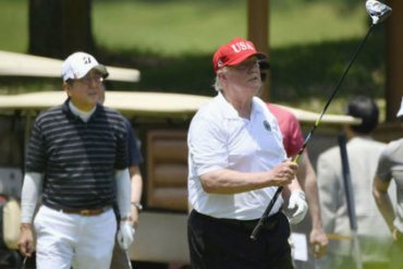 Трамп не отмечал годовщину начала Второй мировой войны – играл в гольф