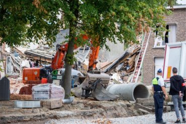 В Бельгии в результате взрыва обрушились три дома