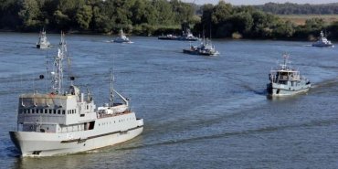 Украина и Румыния завершили учения «Риверайн-2019″ на Дунае