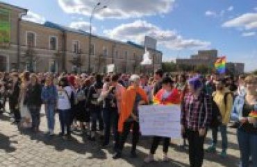 В Харькове впервые прошел Марш равенства