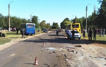 В Одесской области столкнулись две маршрутки: 19 пострадавших