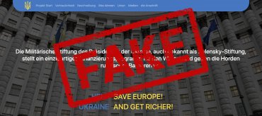 Російські спецслужби створили фейковий сайт для дискредитації Зеленського в Європі