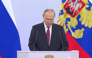 Путін оголосив про анексію частини України та закликав Київ до переговорів