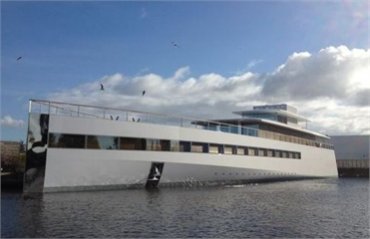 В Нидерландах представили яхту, спроектированную Стивом Джобсом