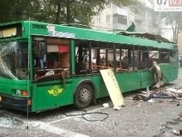 Взрыв автобуса в Волгограде: обнародовано жуткое видео