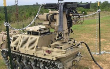 Американцы создали боевой вооружённый робот HDT Protector