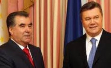 Предвыборную программу Януковича использовали на выборах президента Таджикистана