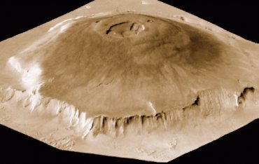 Настоящий супервулкан обнаружен на Марсе