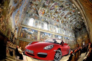 Ватикан опроверг слухи, что корпоратив Porsche пройдет в Сикстинской капелле